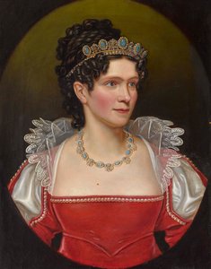 バーデンのキャロライン 1776 年から 1841 年、バイエルンの女王。 作： Friedrich Dürck