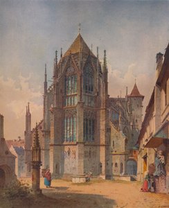 フランスの教会、c1863、1938 作： Friedrich Eibner