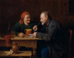 お昼ご飯 作： Friedrich Friedländer Ritter von Malheim