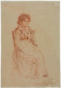 農民の女 作： Friedrich Gauermann