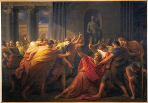オーストリア、ウィーン、シーザーの殺害 作： Friedrich Heinrich Fuger