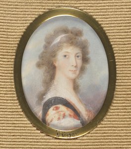 女性の肖像 作： Friedrich Heinrich Fuger