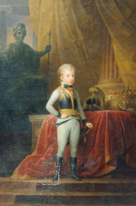 子供の頃のフェルディナンド大公 作： Friedrich Heinrich Fuger