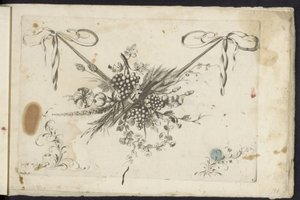Festoen van bloemen, druiventros en korenaren 花と果実の新作花綱いろいろ（連載タイトル） 作： Friedrich Jacob Morisson