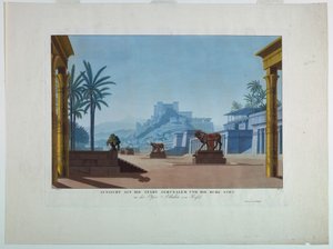 舞台美術 作： Friedrich Jugel