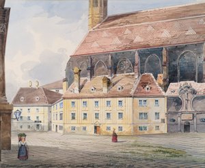 ウィーンのミノリテ教会 作： Friedrich Leibold