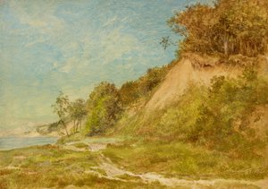バルト海の砂丘ビーチ 作： Friedrich Loos