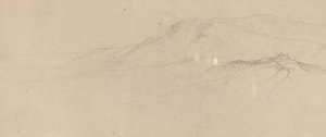 イタリアの山の風景 作： Friedrich Salathé