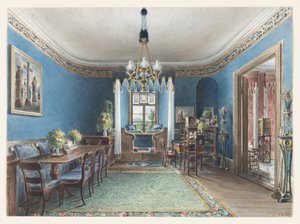 青い部屋、フィッシュバッハ城 作： フリードリヒ・ヴィルヘルム・クローゼ