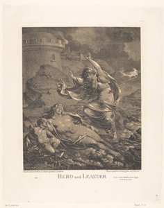 ヒーロー・エン・リアンダー Hero und Leander (オブジェクトのタイトル) 作： Friedrich Wilhelm Reuter