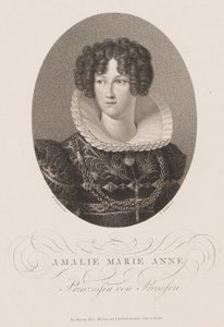 1812年以降のプロイセンのマリアンヌ王女、1785-1846年。 作： Friedrich Wilhelm von Schadow