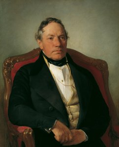 実業家ヨハン・ネポムク・ライトホーファー 作： Friedrich von Amerling
