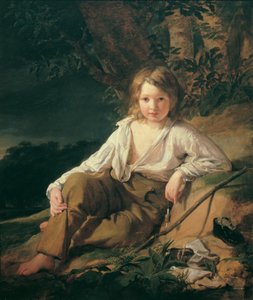 漁師の少年 作： Friedrich von Amerling
