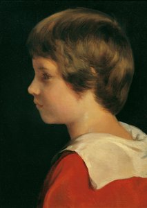 フリードリヒ・マリア・ヨーゼフ・アマーリング、芸術家の息子 作： Friedrich von Amerling
