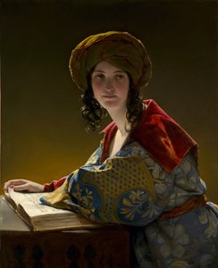 ヤング・イースタン・ウーマン、1838 作： Friedrich von Amerling