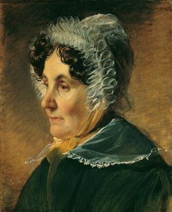 アーティストの母、テレジア・アマーリング 作： Friedrich von Amerling