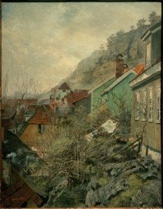 Kragerøの家 作： Fritz Thaulow