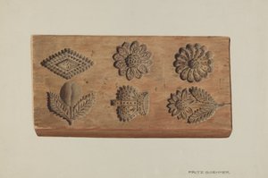 Pa. German Springerle Board 作： Fritz Boehmer