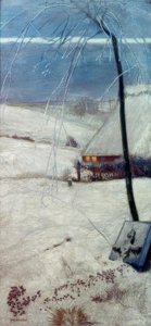雪の中の子供たちの墓 作： フリッツ・マッケンセン