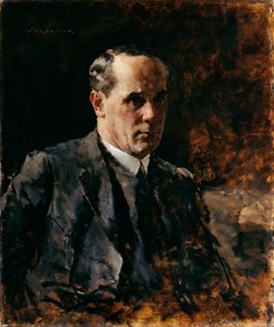 自画像 作： Fritz Rojka