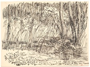 それはモーセンに横たわっていた... 作： Fritz Syberg