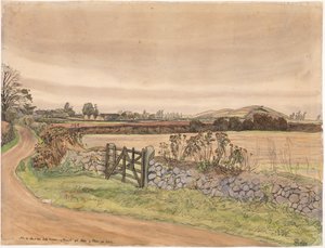秋の風景 作： Fritz Syberg