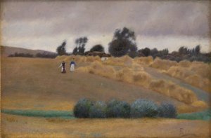 収穫 作： Fritz Syberg