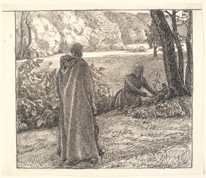 ここへの道をどこで見つけることができましたか？ 作： Fritz Syberg