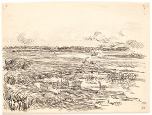 苔むした風景 作： Fritz Syberg