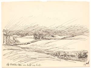 そして冬はとても寒くなりました 作： Fritz Syberg