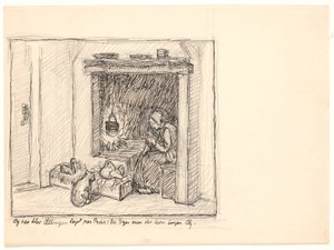 そして、アヒルの子が試されました... 作： Fritz Syberg