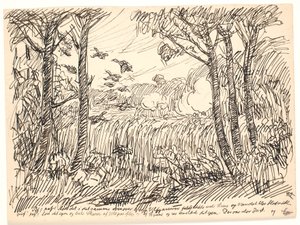 のぞき見！ ふふ、聞こえた… 作： Fritz Syberg