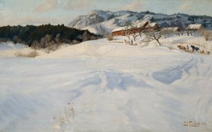 フレスクムファーム 作： Fritz Thaulow