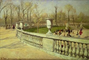 リュクサンブール公園、1883年
