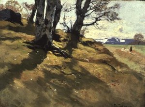 ノルウェー・ストルドの風景 作： Fritz Thaulow