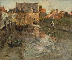 低水 作： Frits Thaulow
