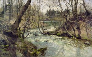 川 作： Fritz Thaulow