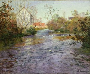 不明な画像 作： Frits Thaulow