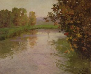 不明な画像 作： Frits Thaulow