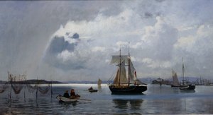 無題 作： Fritz Thaulow