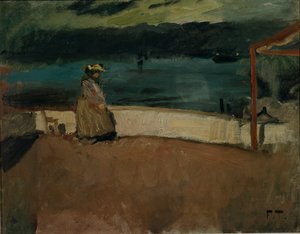 無題、c.1895（キャンバスのオイル）