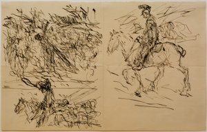 「カルバリー」に関する研究 作： Fritz von Uhde