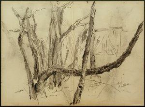枝 作： Fritz von Uhde