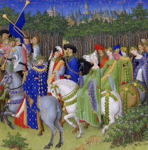 TrèsRichesHeuresduDuc de Berry 作： Frères Limbourg