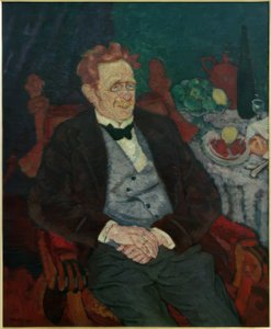 カール・メーザーの肖像 作： Fryderyk Pautsch