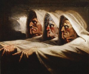 The Weird Sisters The Three Witches、1782年頃