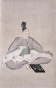 詩人・赤人、「国華」より 作： Fujiwara  Nobuzane