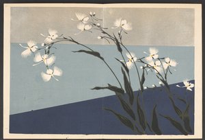 写生草花模様 生命の草花文様 作： Furuya Korin