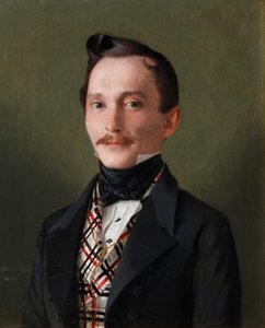 ウラジミール・イワノビッチ・ベンケンドルフの肖像 1807-1864、1845 作： Fyodor Andreevich Tulov