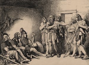 1839年のヴァランジアンの招待 作： Fyodor Antonovich Bruni